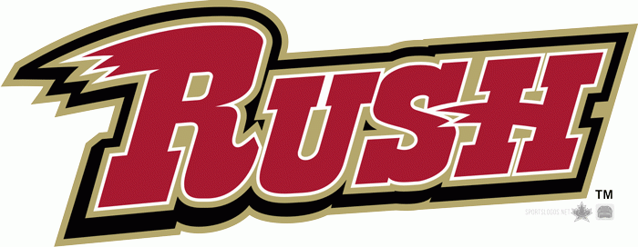 Rapid City Rush 2014 15-Pres Wordmark Logo vinyl decal